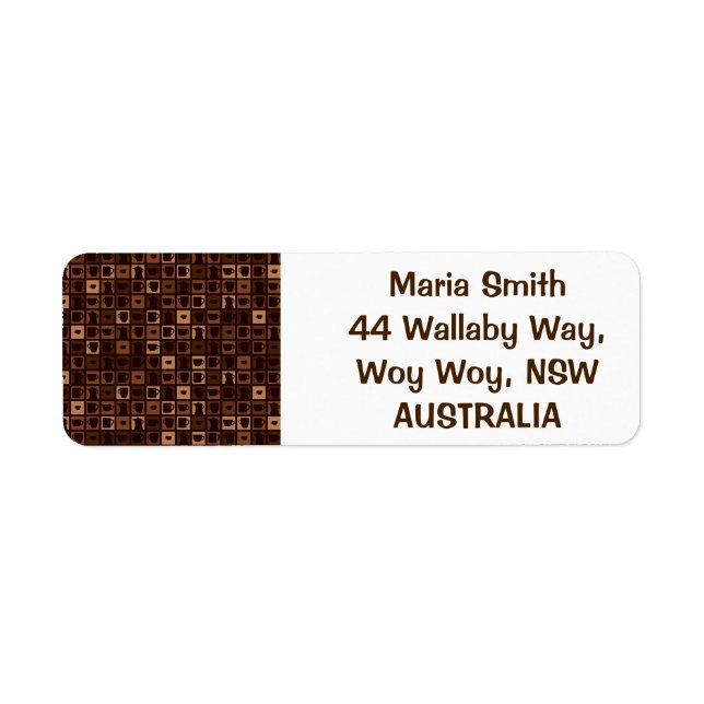 Funky coffee mosaic (Vorne)