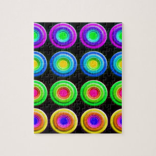 Funky Colorful 3D Circles