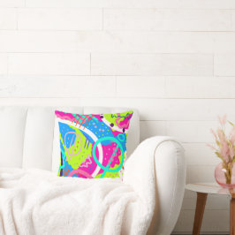 Funky Colorful Pop Art Kissen