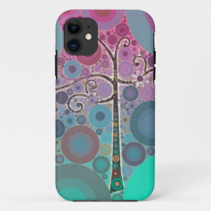 Funky Colorful Scroll Trecles Bubbles Pop Art Case-Mate iPhone Hülle