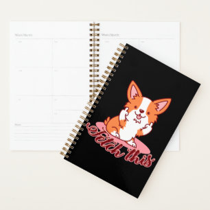 Funky Corgi Chien moyen Dog Extraire ceci