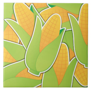 Funky corn fliese