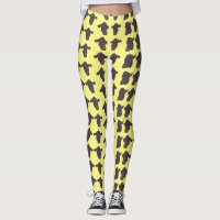 Funky Cow Cows Heads Leggings