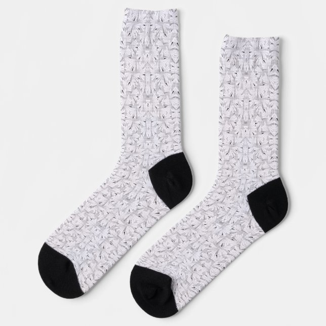 Funky Crew Socks | Baumwollkomfort für alle Socken (Linkes Detail)