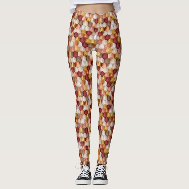 Funky Cubes Leggings (Vorderseite)
