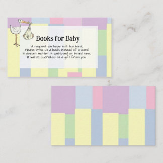 Funky Cubism Handwritten Books for Baby  Begleitkarte