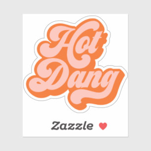 Funky Dang Vintage Police - Stickers Vinyl Coupé