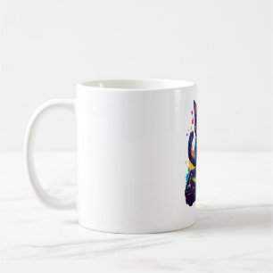 Funky DJ Cat - Retro Disco Kitty Party Kaffeetasse