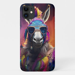 Funky Donkey Blue Glasses Case-Mate iPhone Hülle