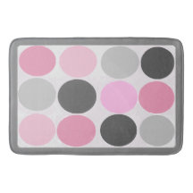 Funky dots / Rosa Kohle Grau Fuzzy
