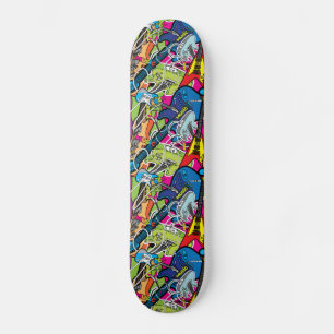 Funky E-Gitarre  Skateboard