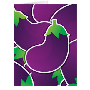 Funky eggplant