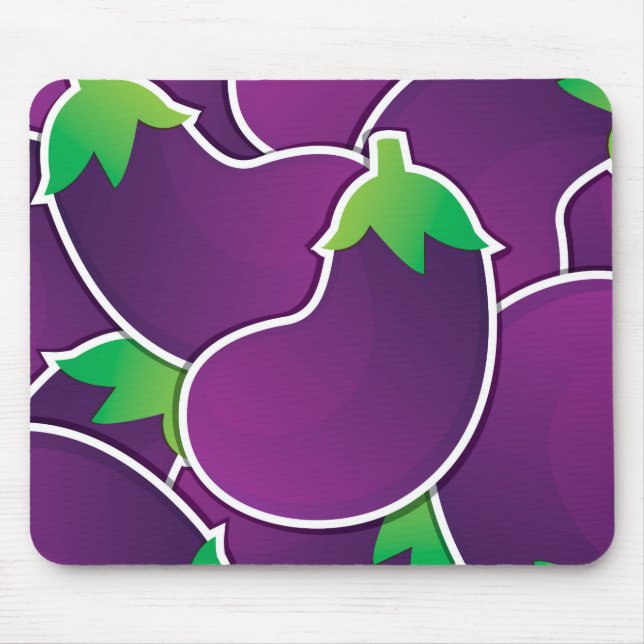 Funky eggplant mousepad (Vorne)