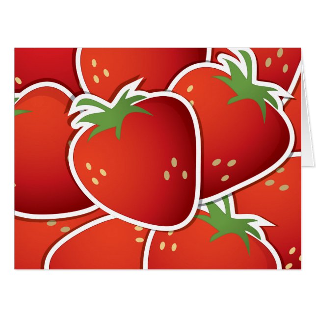 Funky Erdbeeren (Vorderseite (Horizontal))