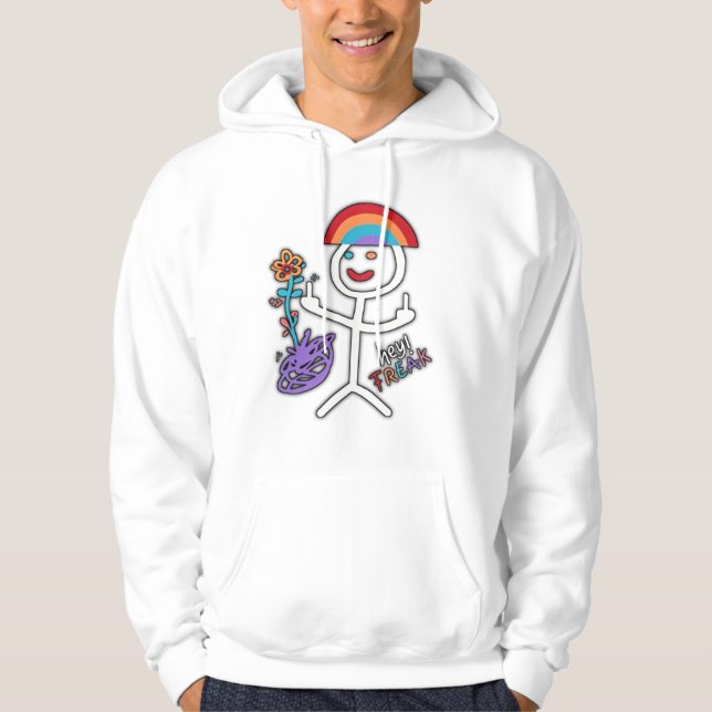 Funky Expressions Hoodie (Vorderseite)