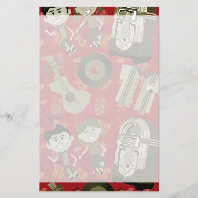 Funky fett 50 briefpapier (Vorderseite)