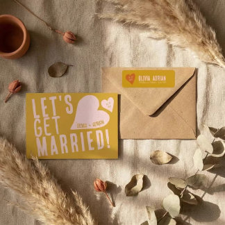 Funky-Fette-Schrift Einladung