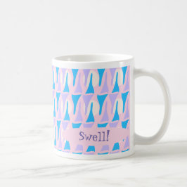 Funky Fifties Custom Swanky Kitsch Fun Muster Kaffeetasse