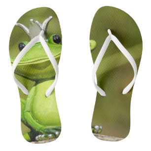 Funky flip flops frosch king