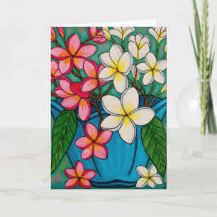 Funky Floral Greeting Cards Karte