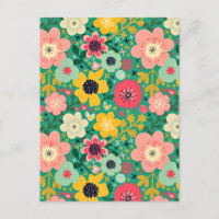 Funky Floral Pattern