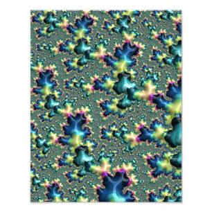 Funky-Fraktal Fotodruck
