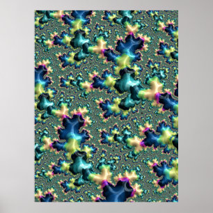 Funky Fraktal Poster