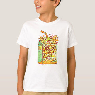 Funky Frog Smoothie Kinder T-Shirt