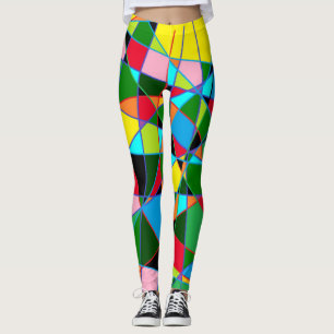 Funky fun Show Business Stil großartig kühn Design Leggings