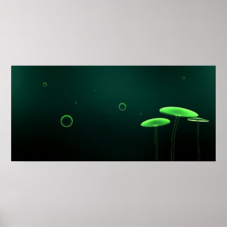 Funky Fungus Poster
