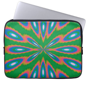 Funky Garden Abstrakt Art Laptopschutzhülle