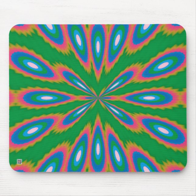 Funky Garten Mousepad (Vorne)