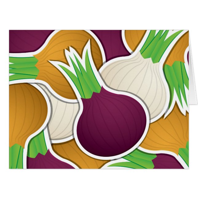 Funky Gemischte Zwiebeln (Vorderseite (Horizontal))