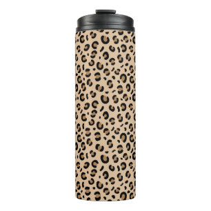 funky Gepard Leopard Muster Thermosbecher