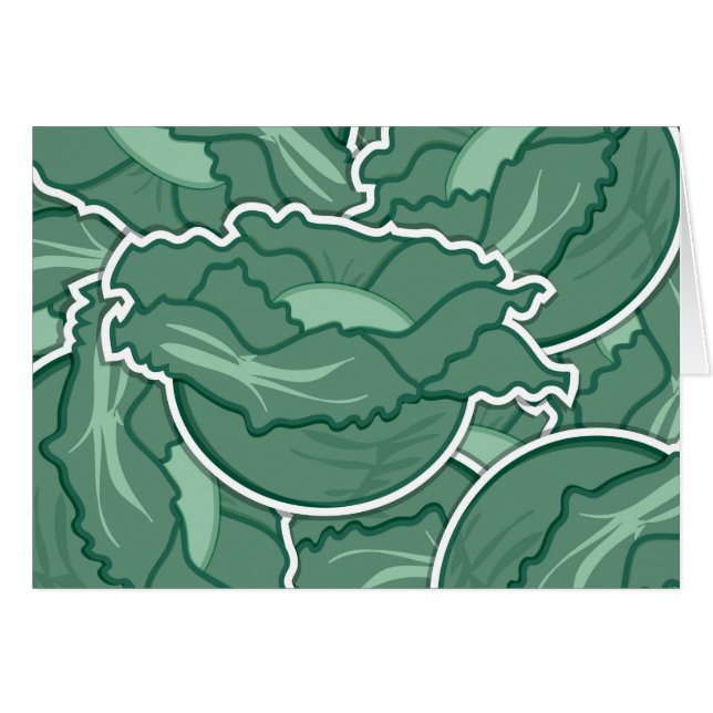 Funky green cabbage (Vorderseite (Horizontal))