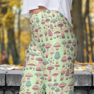 Funky Green Tee Wild Sh Rooms Muster Leggings