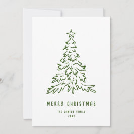 Funky Hand Drawn Scribble Retro Weihnachten