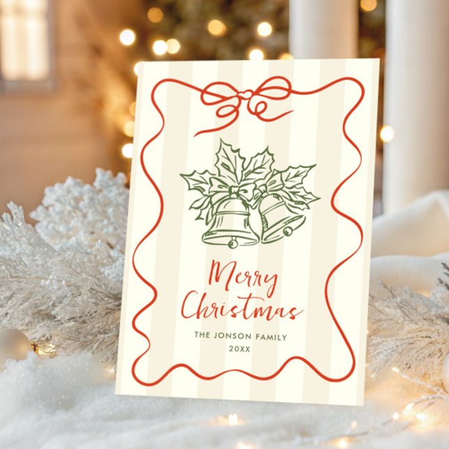 Funky Hand Drawn Scribble Retro Weihnachten (Von Creator hochgeladen)