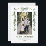 Funky Hand Drawn Whimsical Retro Christmas 2 Foto Feiertagskarte<br><div class="desc">Sie können die Farbe der Worte "Frohe Weihnachten" ändern. Sie können es im Zazzle-Editor tun,  können sich mit mir in Verbindung setzen,  wenn Sie Details dazu benötigen,  oder wenn Sie andere Hilfe oder einen neuen Artikel benötigen. Ich antworte bald.</div>