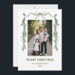 Funky Hand Drawn Whimsical Retro Christmas 2 Foto Feiertagskarte<br><div class="desc">Sie können die Farbe der Worte "Frohe Weihnachten" ändern. Sie können es im Zazzle-Editor tun,  können sich mit mir in Verbindung setzen,  wenn Sie Details dazu benötigen,  oder wenn Sie andere Hilfe oder einen neuen Artikel benötigen. Ich antworte bald.</div>
