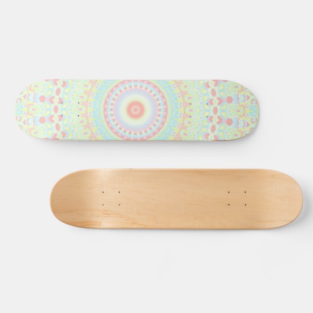 Funky Hippie Mandala Skateboard (Horizontal)