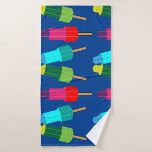 Funky Ice-Cream-Muster Eiscreme Badehandtuch