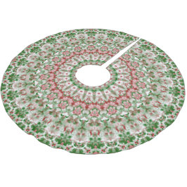 Funky Intricate Eclectic Boho Hippie Xmas Mandala Polyester Weihnachtsbaumdecke