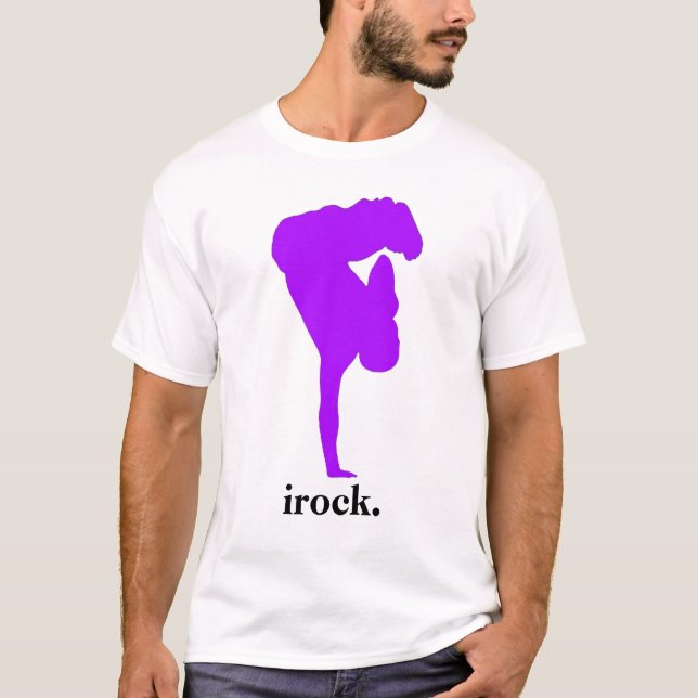 Funky irock Shirt für Typen (Vorderseite)