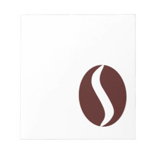 Funky Kaffeebohne Notizblock