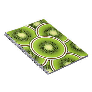 Funky Kiwi Frucht Notizblock