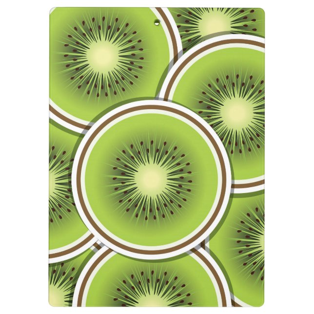 Funky Kiwi Klemmbrett (Rückseite)