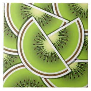 Funky Kiwi Obstkeile Fliese