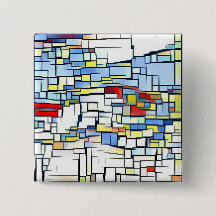 Funky Kunst-Abzeichen