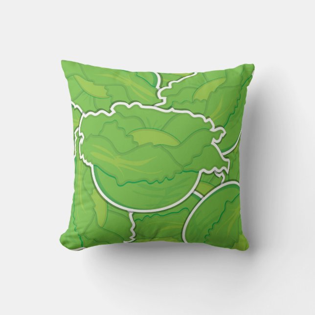 Funky lettuce kissen (Vorderseite)